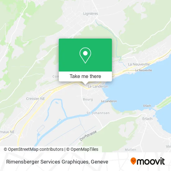 Rimensberger Services Graphiques map
