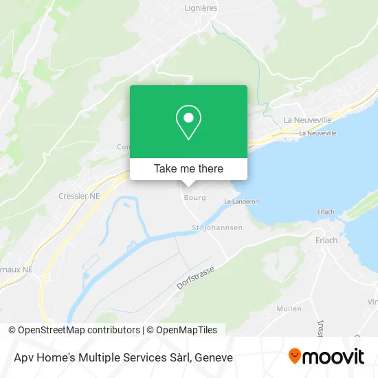 Apv Home's Multiple Services Sàrl map