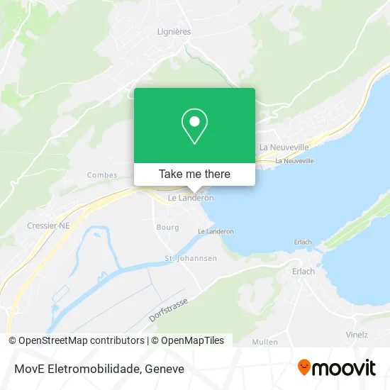 MovE Eletromobilidade map