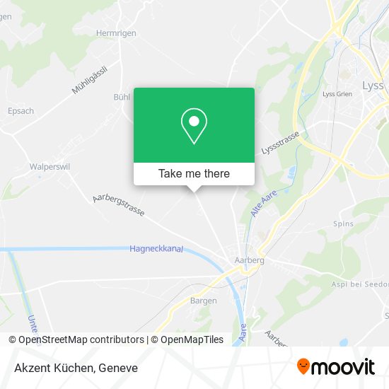 Akzent Küchen map
