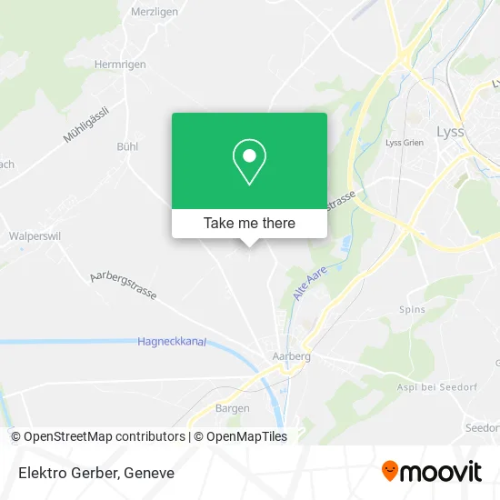 Elektro Gerber map