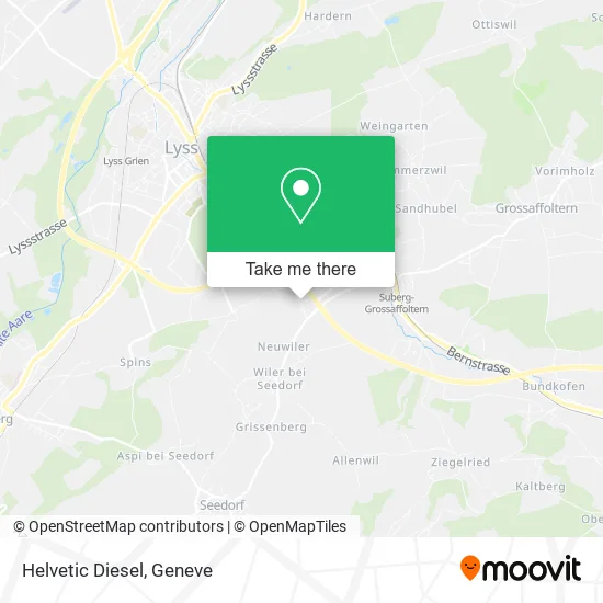Helvetic Diesel map