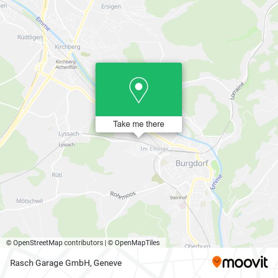 Rasch Garage GmbH map