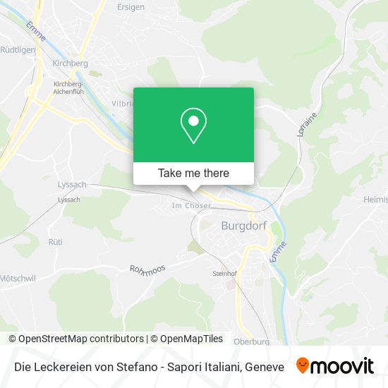 Die Leckereien von Stefano - Sapori Italiani map