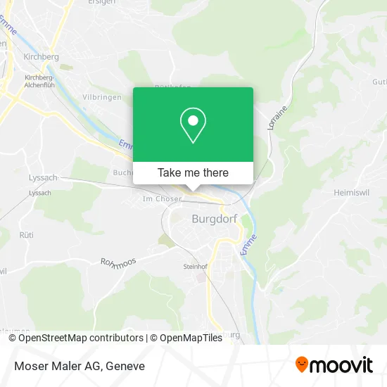 Moser Maler AG map