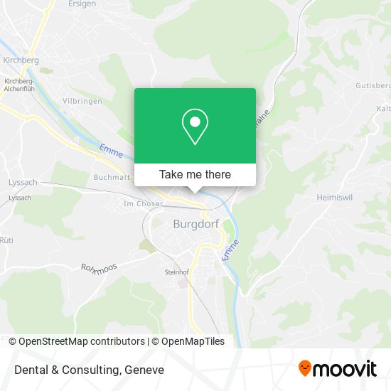 Dental & Consulting map