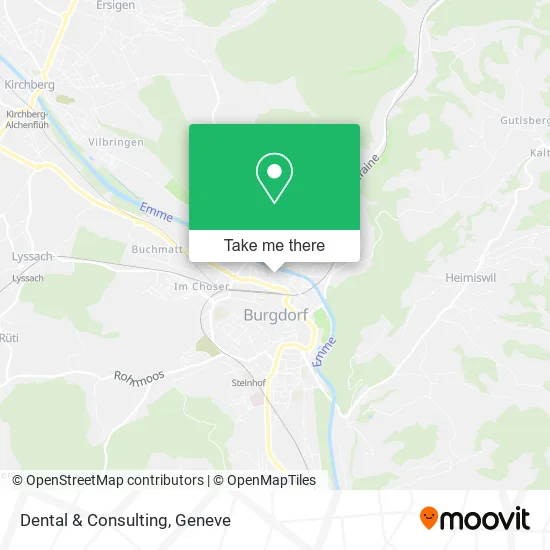 Dental & Consulting map