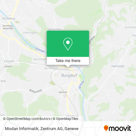 Modan Informatik, Zentrum AG map