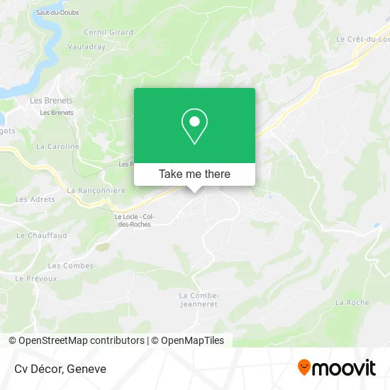 Cv Décor map