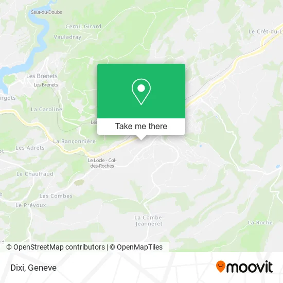 Dixi map