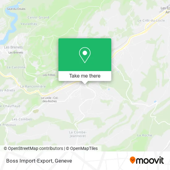 Boss Import-Export map