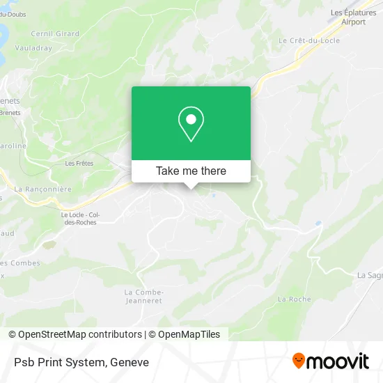 Psb Print System map