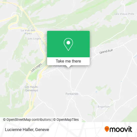 Lucienne Haller map