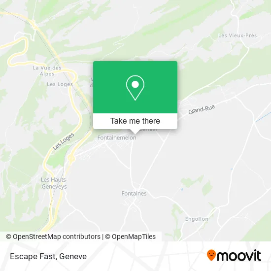 Escape Fast map