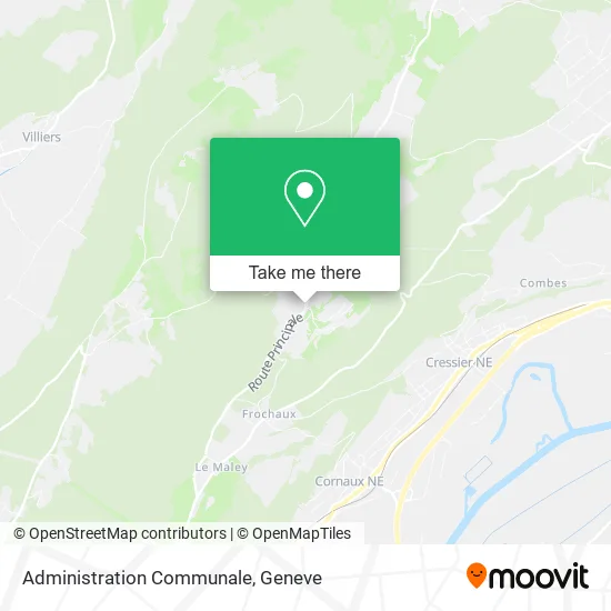 Administration Communale map