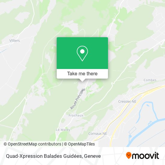 Quad-Xpression Balades Guidées map