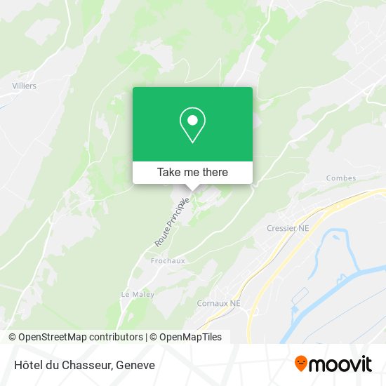 Hôtel du Chasseur map