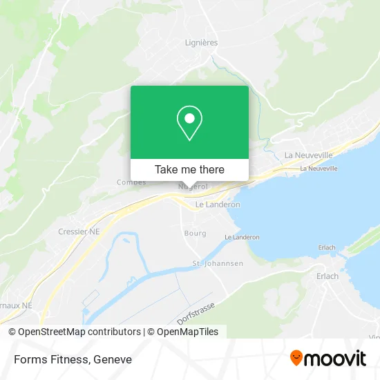 Forms Fitness map