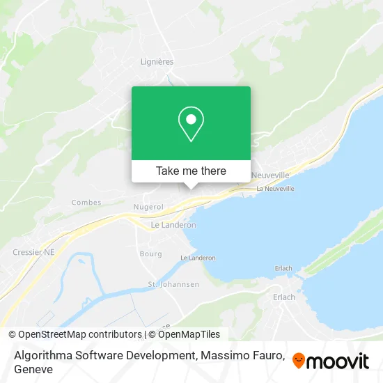 Algorithma Software Development, Massimo Fauro map