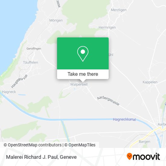 Malerei Richard J. Paul map
