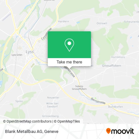 Blank Metallbau AG map