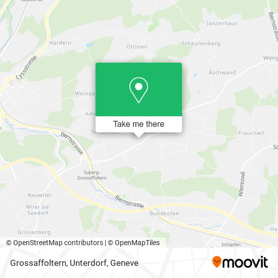Grossaffoltern, Unterdorf map
