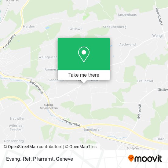 Evang.-Ref. Pfarramt map