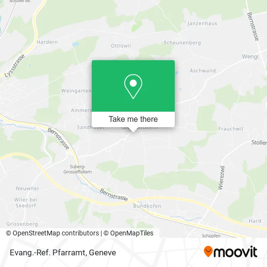 Evang.-Ref. Pfarramt map