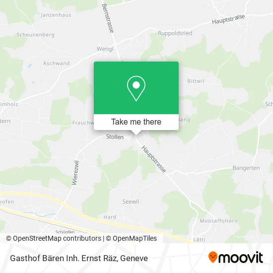 Gasthof Bären Inh. Ernst Räz plan