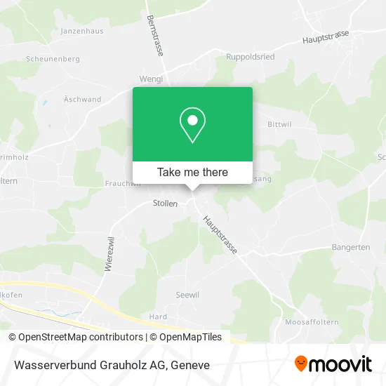 Wasserverbund Grauholz AG map