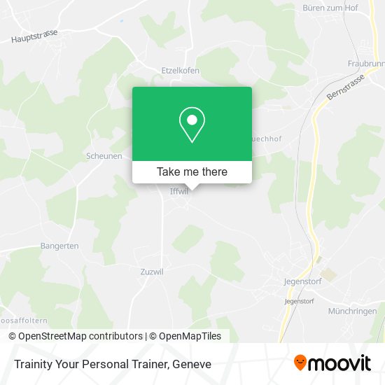 Trainity Your Personal Trainer map