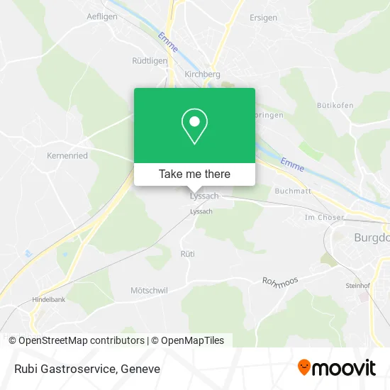 Rubi Gastroservice map