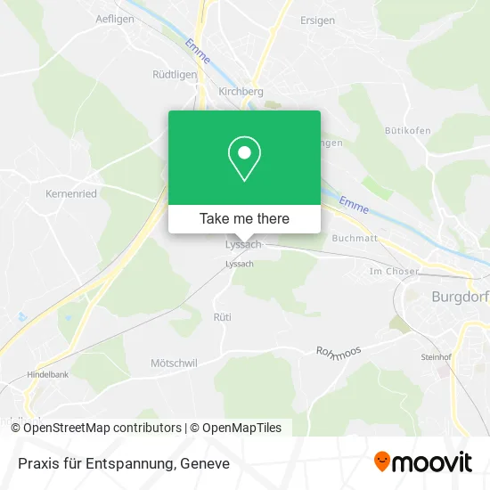 Praxis für Entspannung map