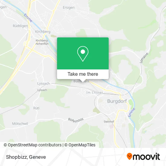 Shopbizz map