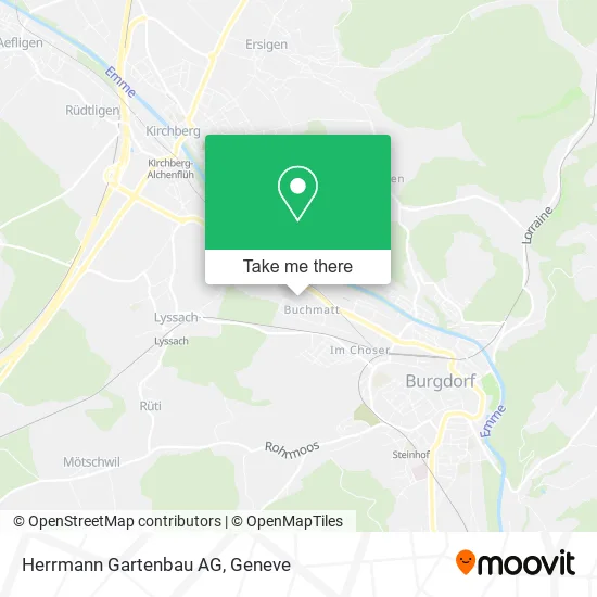 Herrmann Gartenbau AG map