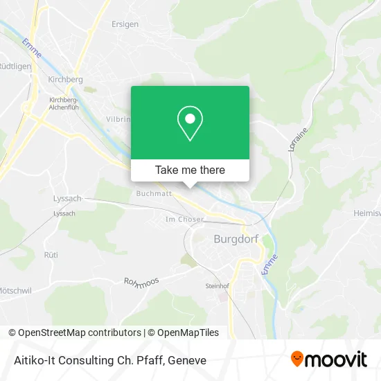 Aitiko-It Consulting Ch. Pfaff map
