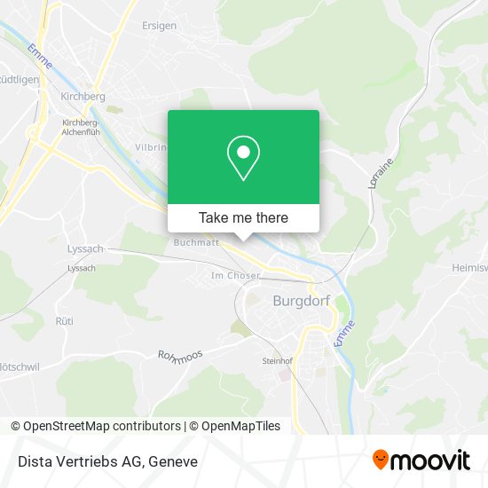 Dista Vertriebs AG map