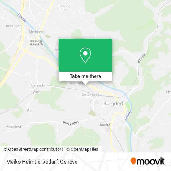 Meiko Heimtierbedarf map