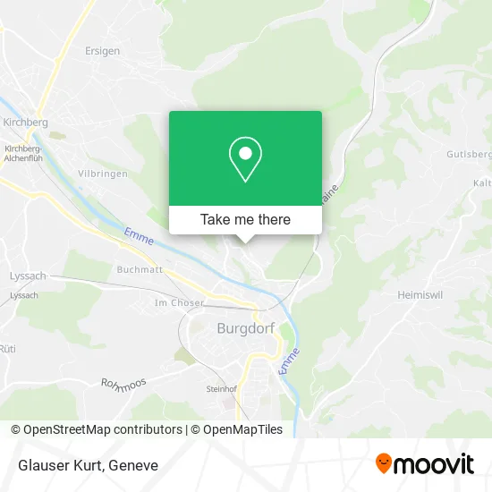 Glauser Kurt map