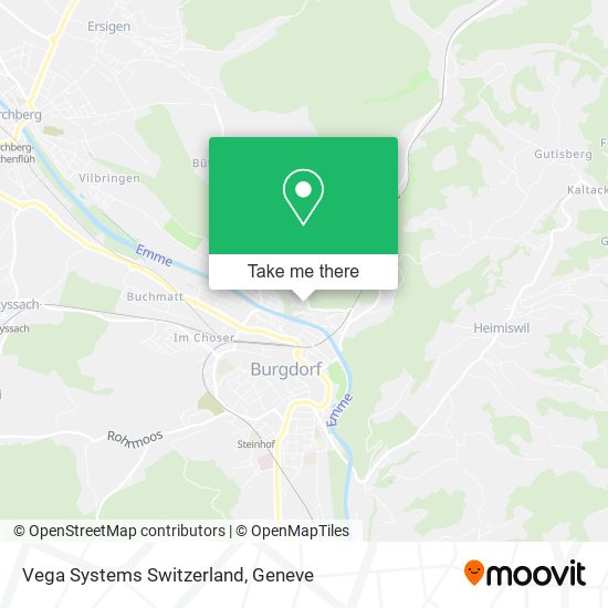 Vega Systems Switzerland map