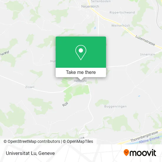 Universitat Lu map