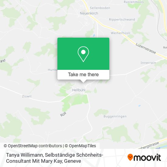 Tanya Willimann, Selbständige Schönheits-Consultant Mit Mary Kay map