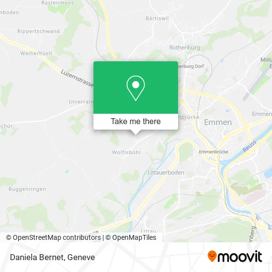 Daniela Bernet map