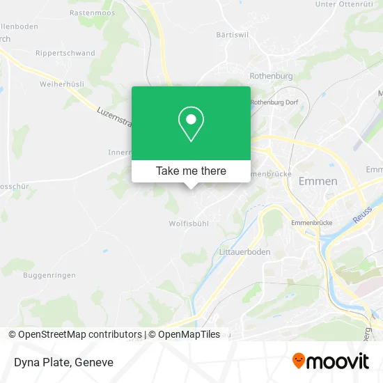 Dyna Plate map