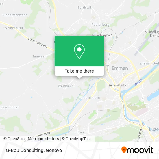 G-Bau Consulting map