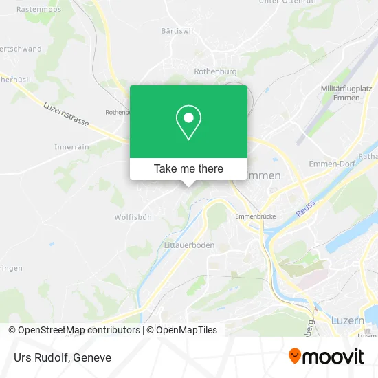 Urs Rudolf map