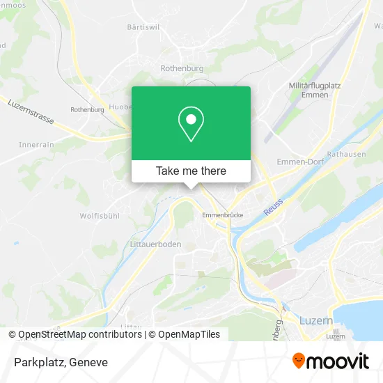 Parkplatz map
