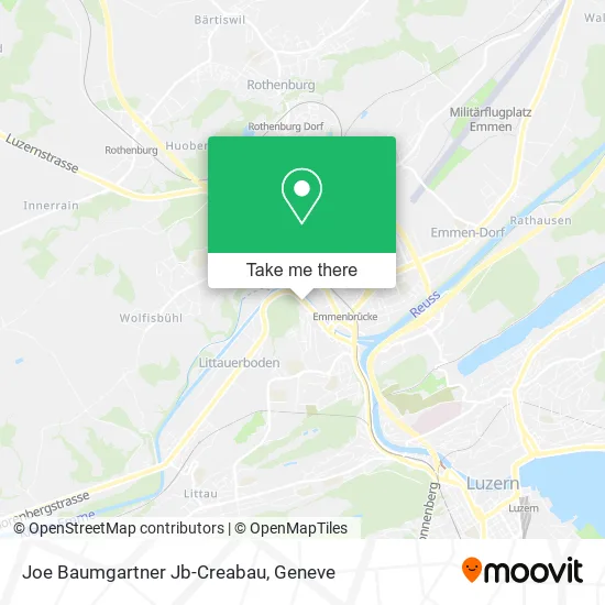 Joe Baumgartner Jb-Creabau map