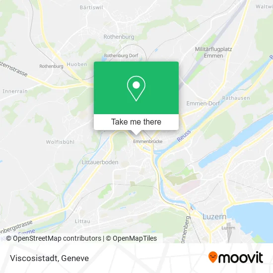 Viscosistadt map