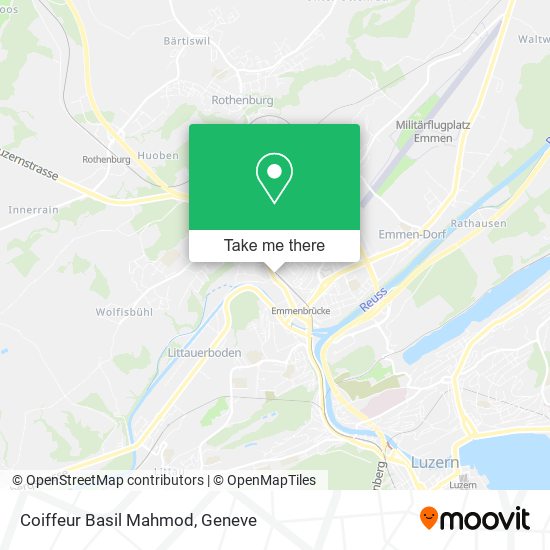 Coiffeur Basil Mahmod map